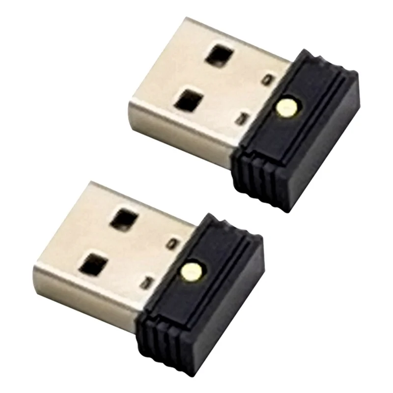 Jiggler de ratón USB de 2 piezas, ratón automático indetectable para ordenador, Jiggler que mantiene el ordenador despierto, simula