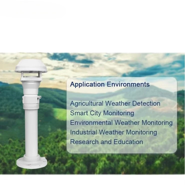 Sensor ultrassônico do medidor de direção da velocidade do vento do anemômetro da elevada precisão para a turbina eólica