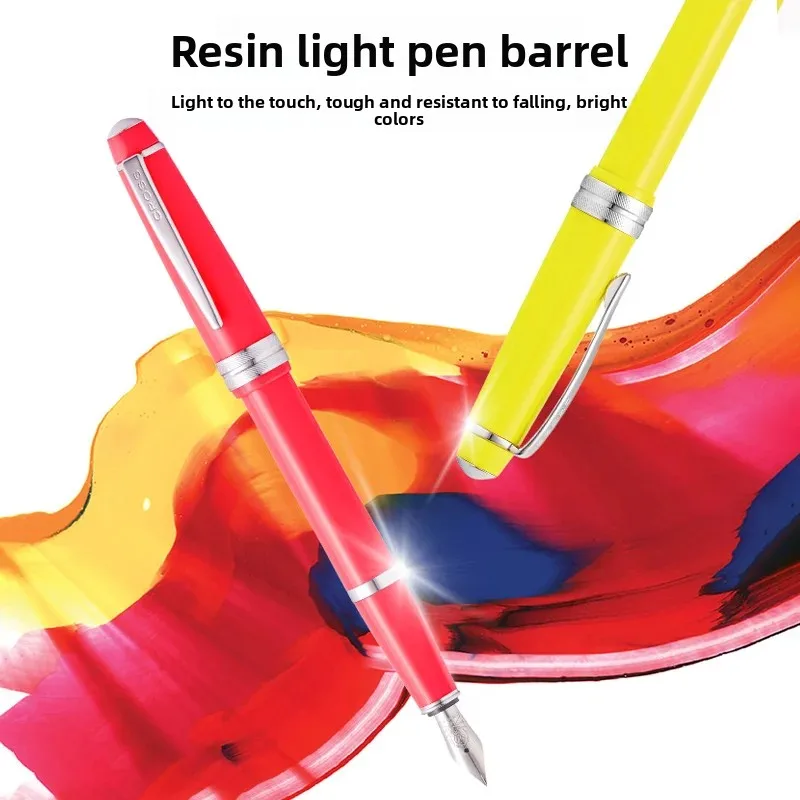 مجموعة أقلام حبر كروس الأصلية للكتابة المدرسية، 12 قلم حبر ملون، هدية قرطاسية (NB503)