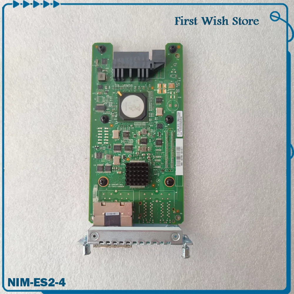 

Интерфейсная карта маршрутизатора NIM-ES2-4