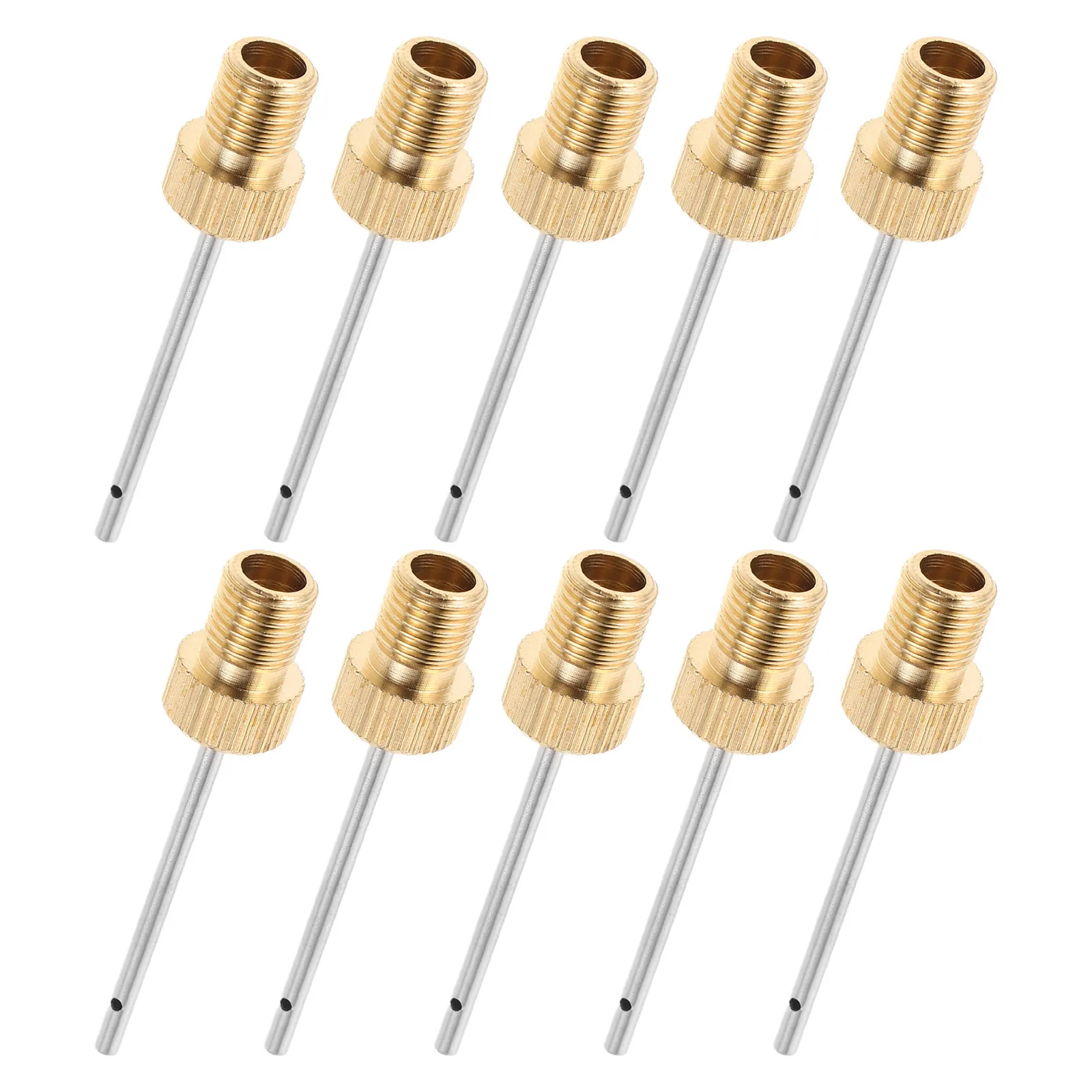 

10pcs Air for Basketball Net Basketball Needle For Inflating Bag Durable Stainless Steel Inflation Needles Balls Football Pump