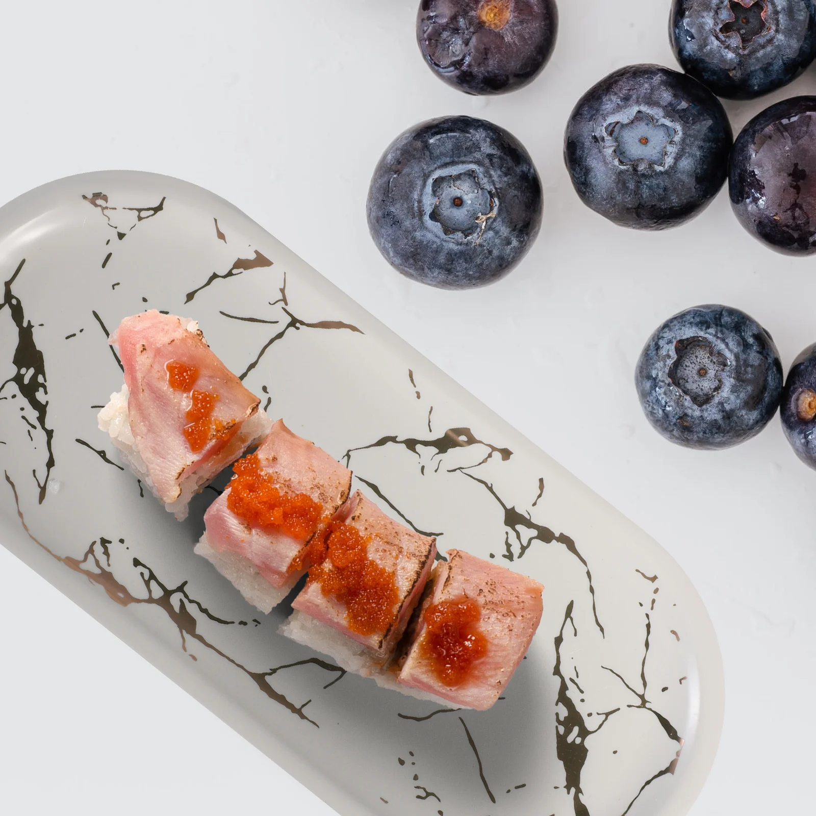 

1Pcs Premium Material Marbling Dinner Plates Artistic Design Versatile Use for Appetizers Storage and Snacks Ceramic Plate