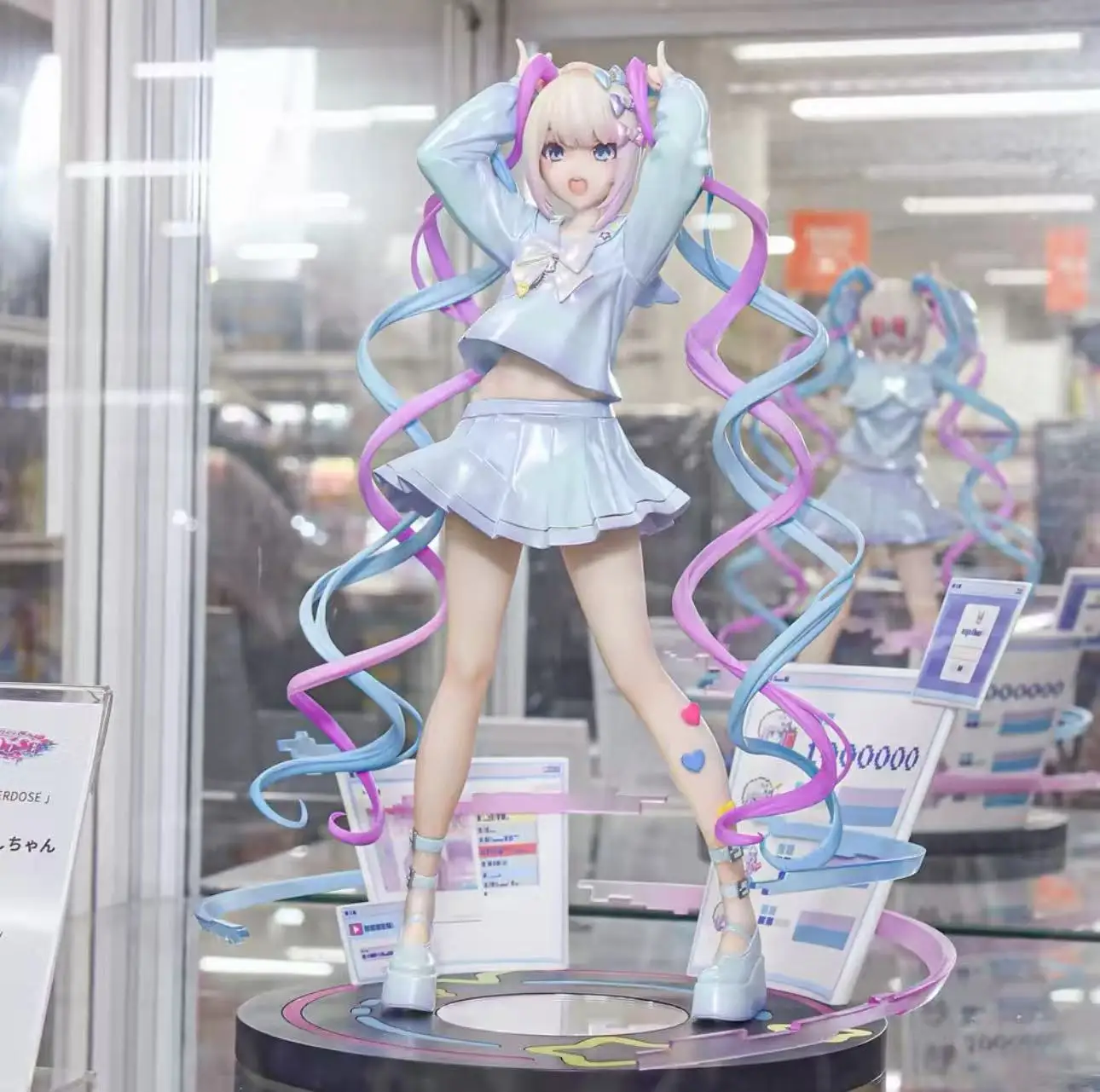 

APEX NEEDY GIRL OVERDOSE Spot Original OMG Kawaii Angel Ame-chan Аниме-фигурка 1/7, 24 см, средняя статуэтка, подарок на фестиваль