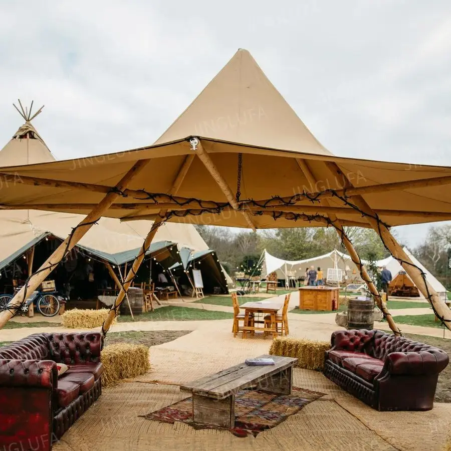 Building Roof Sunshade Structure Fabric Tensile Membrane Pvc Outdoor Festival Events Luxury Totel Tent Fabric Tensile Membrane