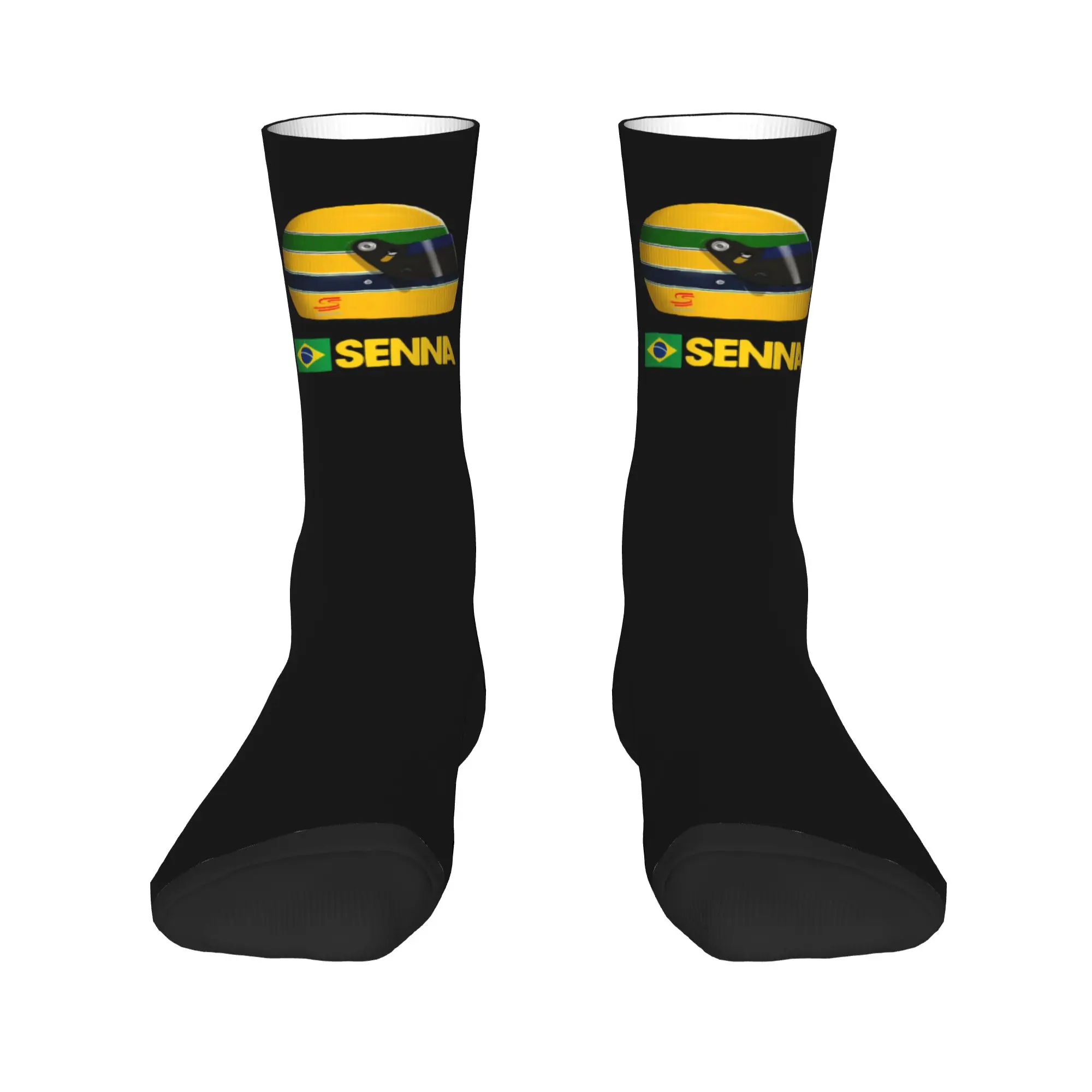 meias-engracadas-senna-capacete-ayrton-racing-driver-crew-meias-homem-meias-estampadas-em-3d-mulher