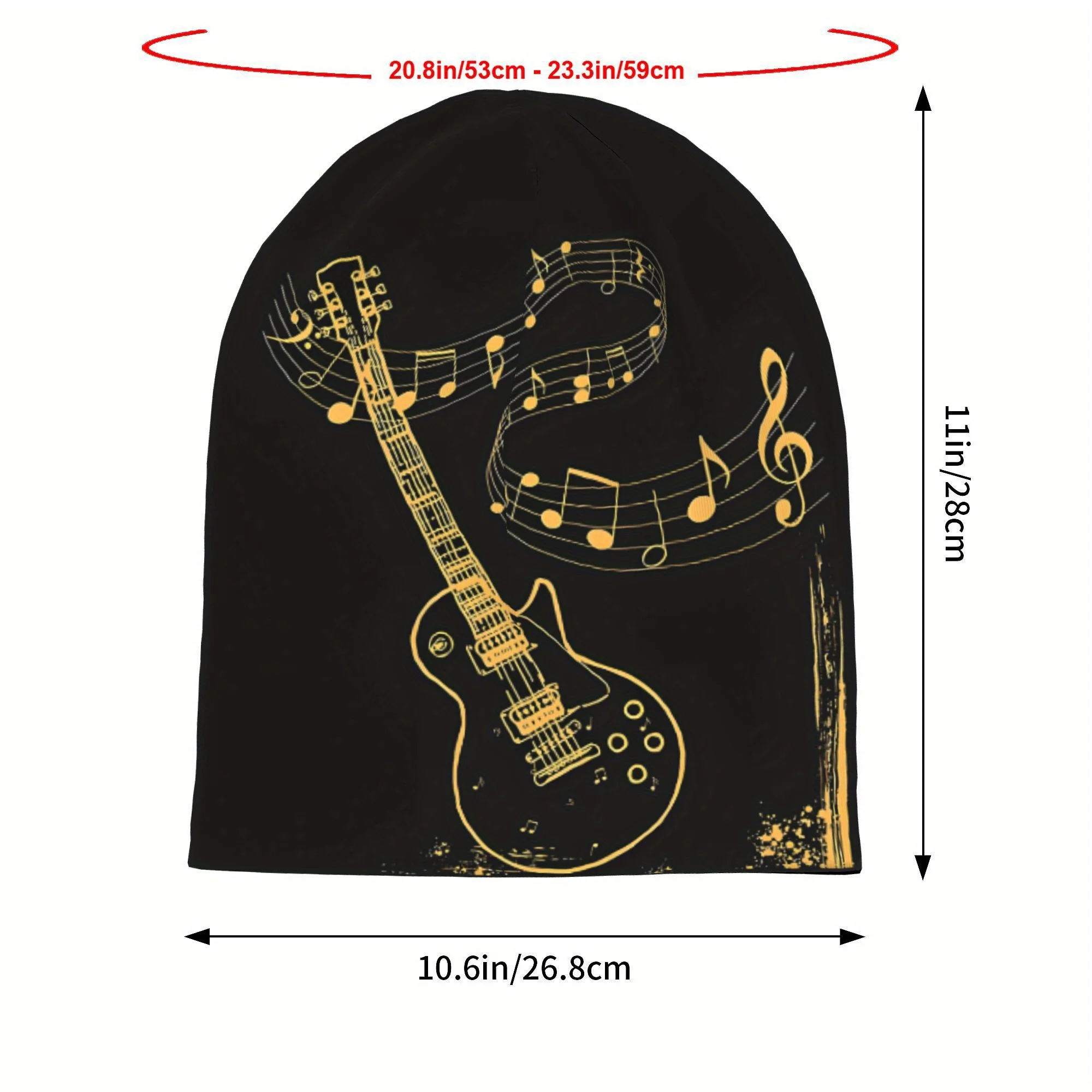 The Enchantment of The Guitar Skullies Beanies Trendy Sports
