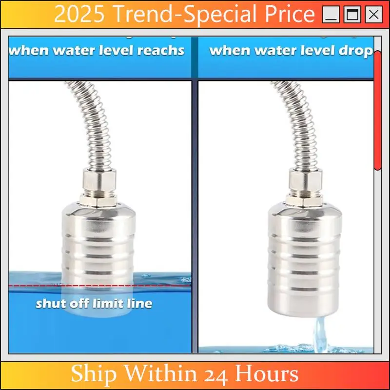 

A61Z Предложения 2 шт. Мини-плавающий шаровой кран из нержавеющей стали -1/2 дюйма Боковой набор воды Экономия места Простая установка