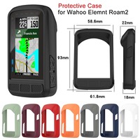 For Wahoo Elemnt Roam2 Protective Case Bike Computer Silicone Case Shell Bicycle Code Table Cover Accessories