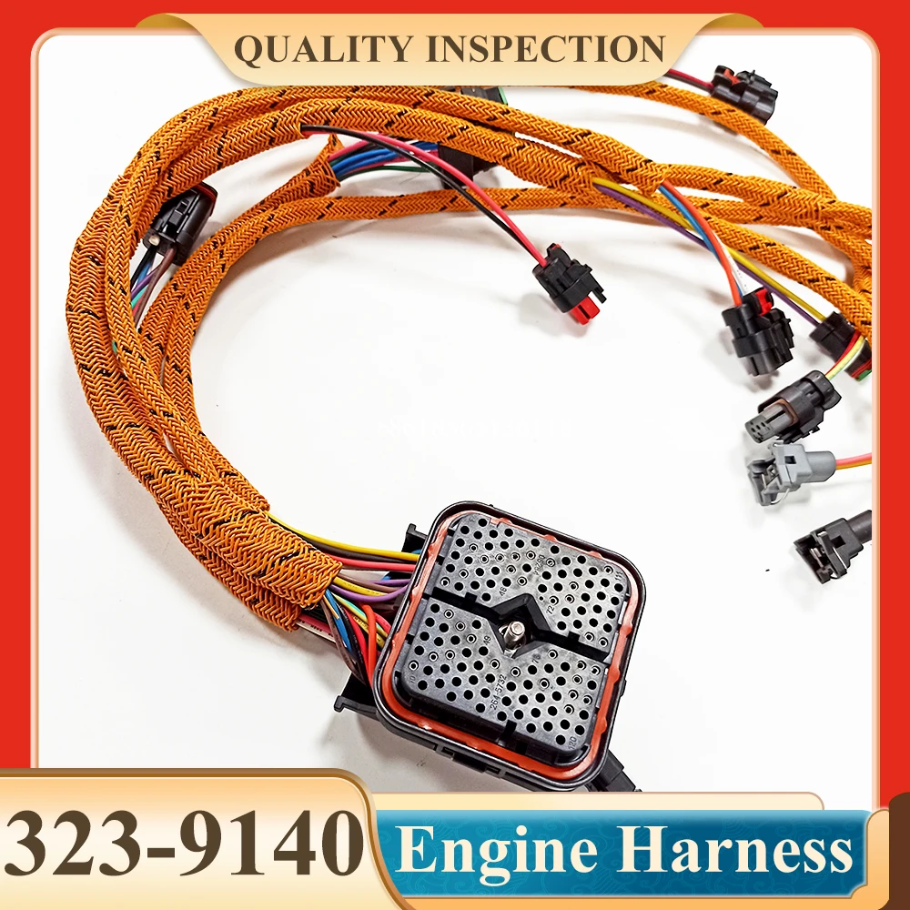 

Excavator Wire Harness 323-9140 3239140 for C9 Engine Wiring Harness E336D 330D 336D D6R D7R 814F 973D