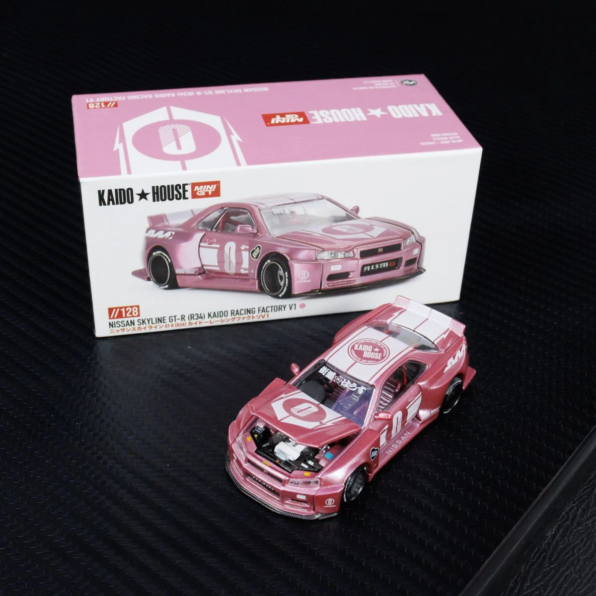 

Kaido MINIGT 1:64 Nissan Skyline GT-R (R34) Alloy Model K128