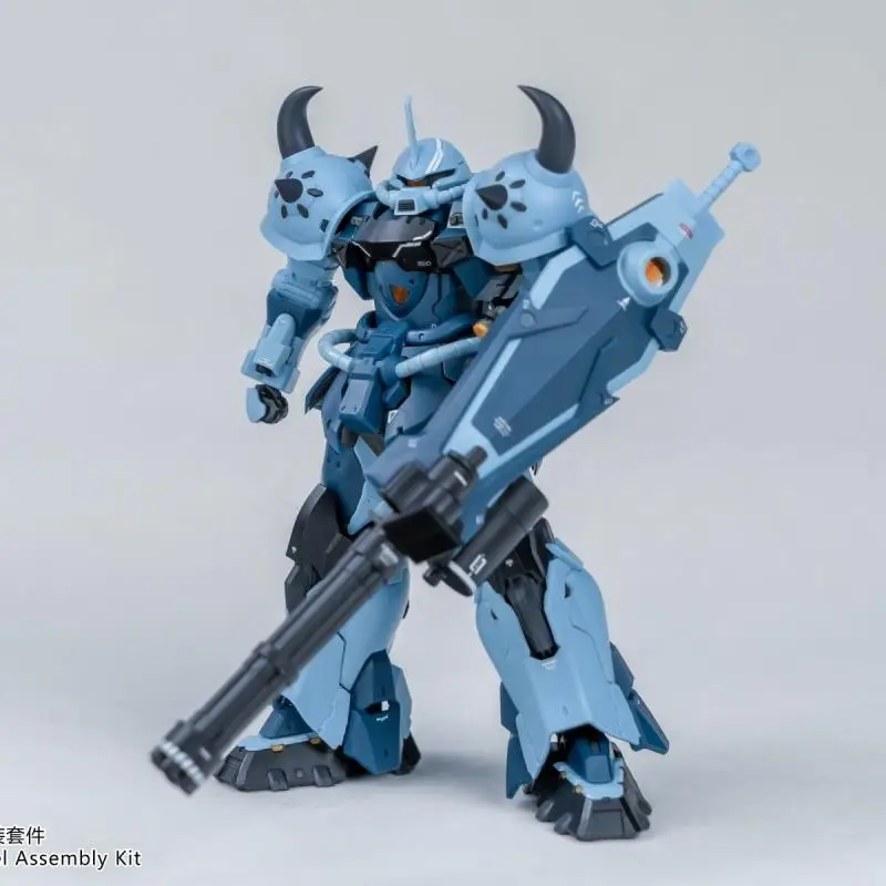 

1/144 MS-07B-3 Gouf Custom GK Hu Wang Assembly Model Kit Plastic Skeleton Movable Joint Mecha Action Figure Model Toy Boy Gift