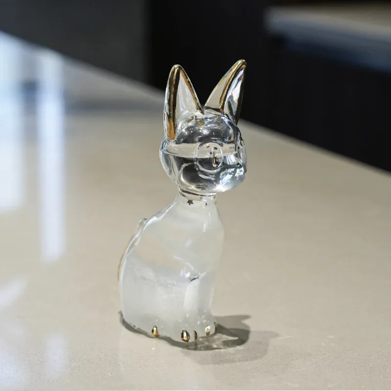 1pcs Anderson Cat Storm Glass Weather Bottle Creative Gift for Friends Glass Craft Safe Material Atmosphere Home Use