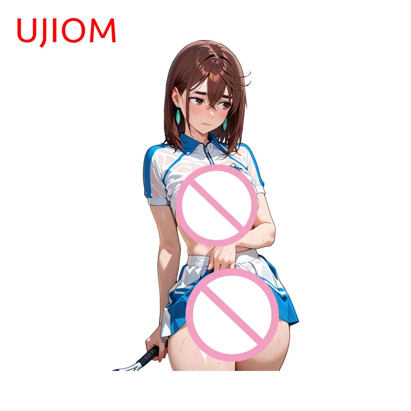 UJIOM Tennis Set Momo Ayase Wall Sticker Light Blue Waterproof Skateboard Vinyl Decal Aquaflask Air Conditioner Wallpapers