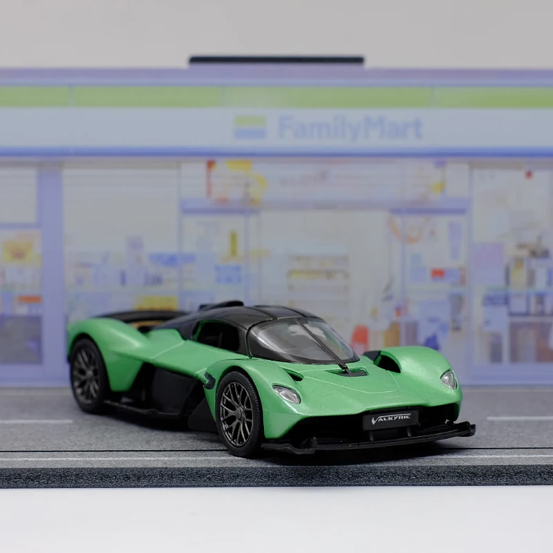 كينسمارت أستون مارتن فالكيري سبيكة دييكاست نموذج سيارة 1/36 لعبة مع التراجع للأطفال مجموعة ألعاب الهدايا #5