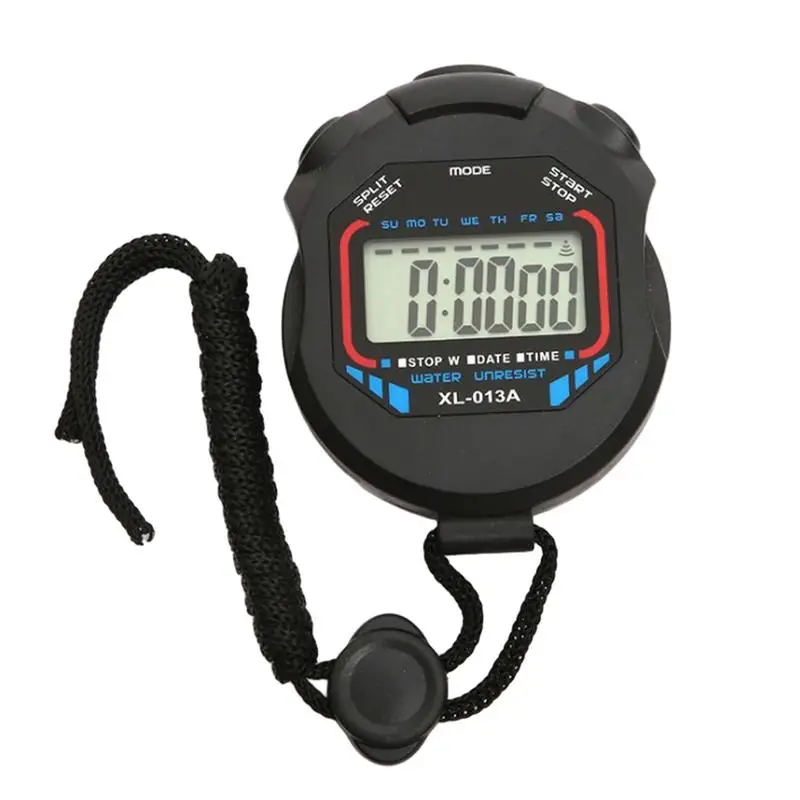 

New Classic Waterproof Digital Stopwatch Timer LCD Handheld Sports Stopwatch Timer Multifunctional Stopwatch Timer for Running