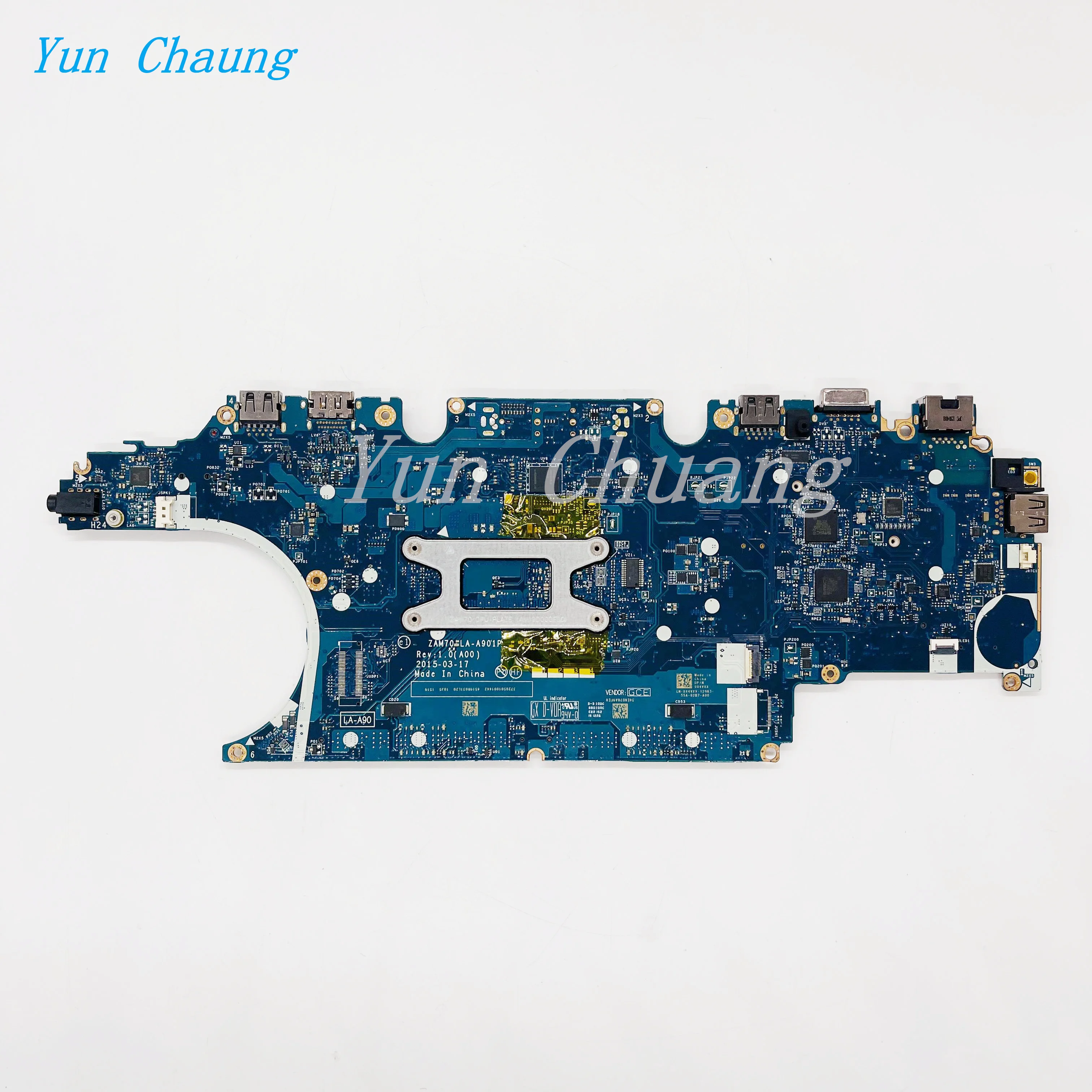 ZAM70 LA-A901P CN-0CNFRG CN-0X4WN9 For DELL Latitude E5450 Laptop Motherboard With i7-5500U/5600U CPU DDR3L 100% Tested Working