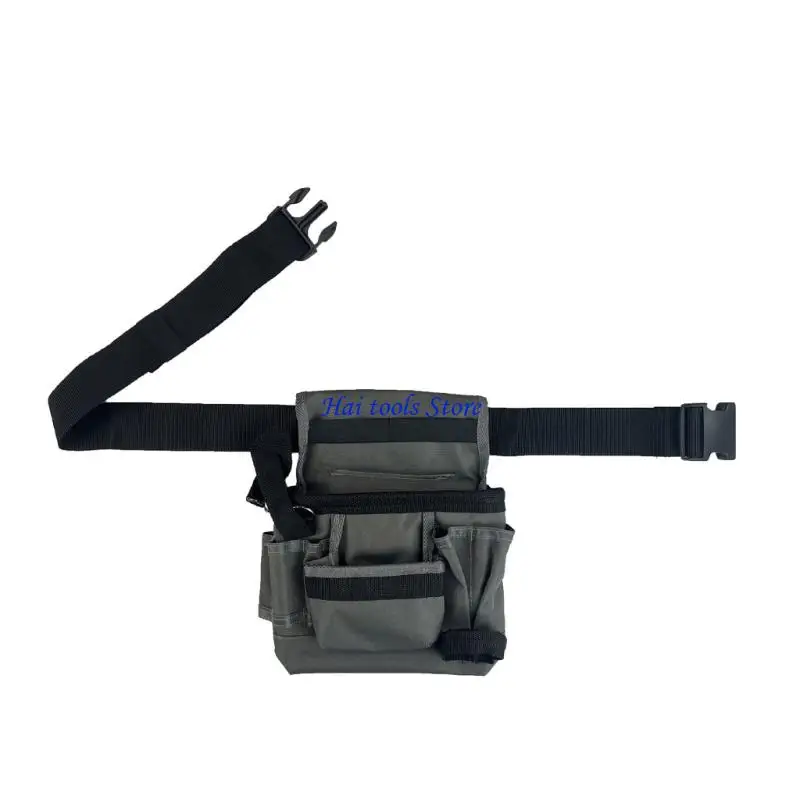 X37E Adjustable Multi Pocket Waterproof Tool Waist Bag for Gardening Repair