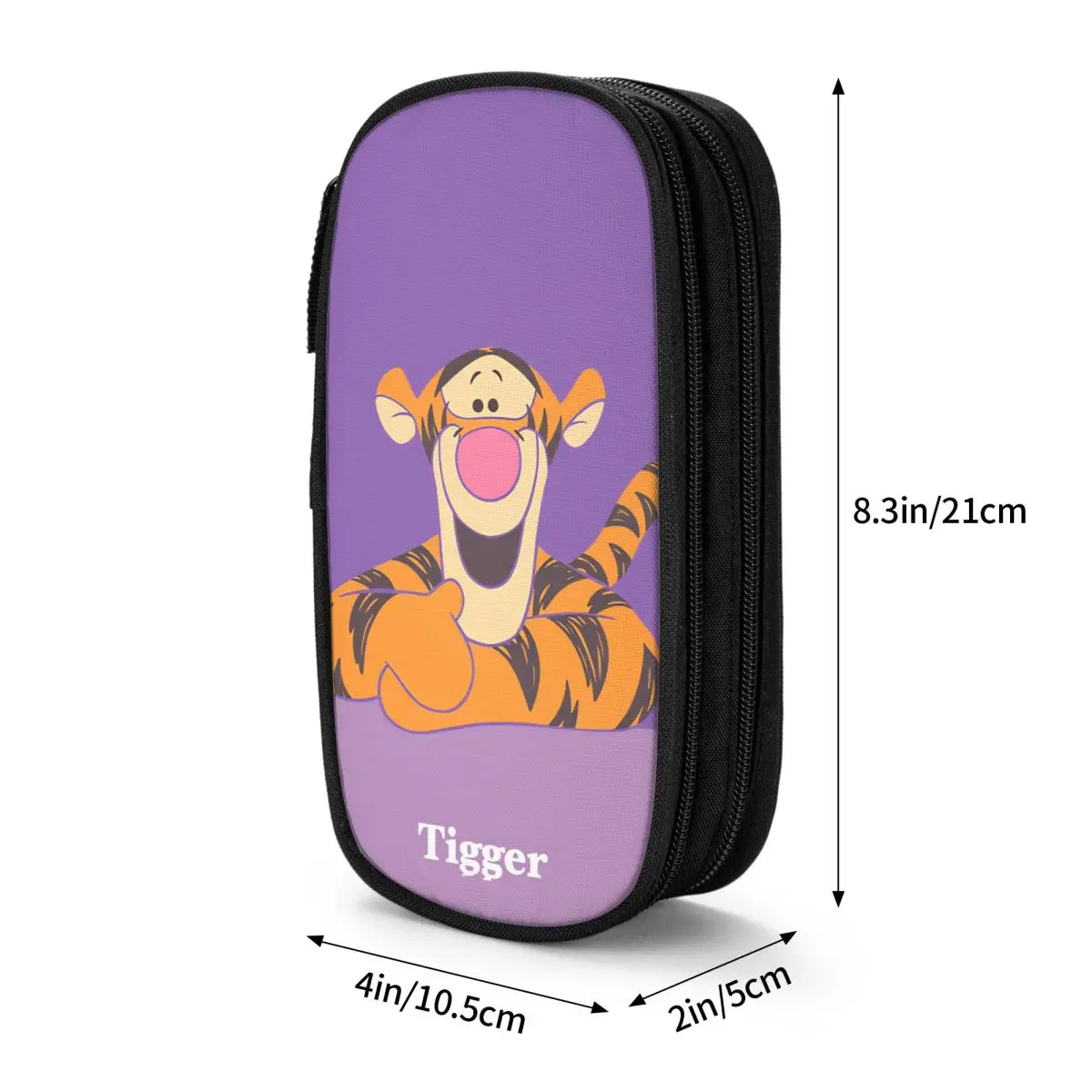 Kawaii Pencil Case Winnie The Pooh Tigger Pencil Box School Pencil Cases Girls Boys Zipper Printed School Stationery