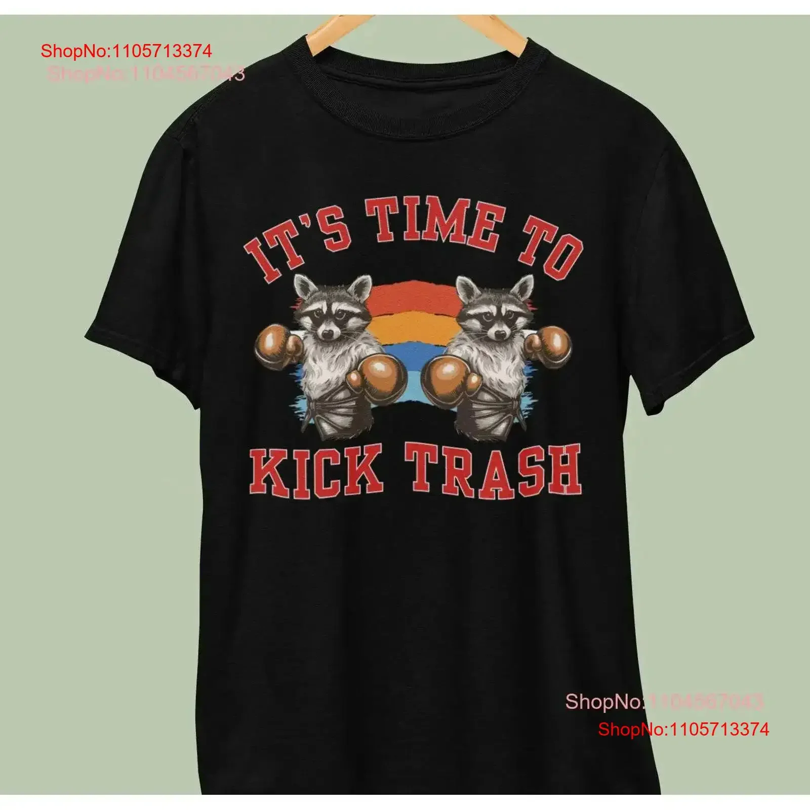 Trash Panda T Shirt Funny Raccoon s Racoon Lovers Retro Birthday vintage Washed Soft Casual Stylish homme Breathable