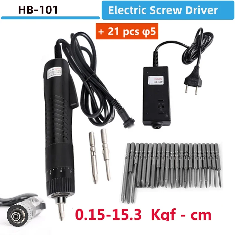 

Electric Screwdriver Adjustable Speed Automatic Electric Batch Industrial Grade In-line Torque Power Tool 110V 220V Power Repair