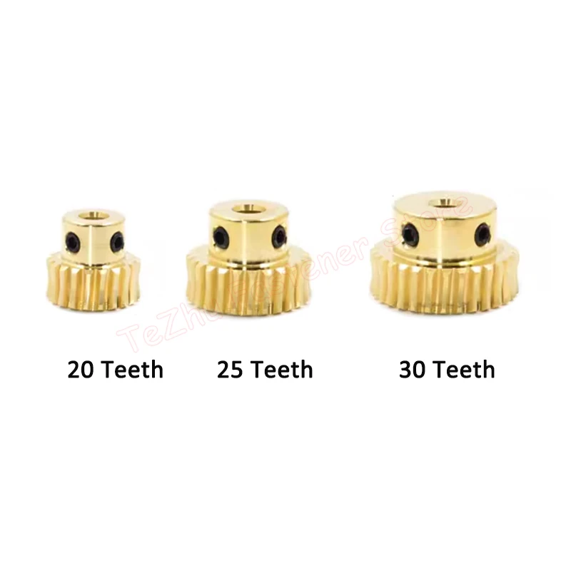 1pc 20 25 30 35 40 50 60 Teeth 0.8M Brass Worm Gear 0.8 Module Copper Turbine Speed Ratio 1:20/25/30/35/40/50/60 Bore 5 6 8-12mm