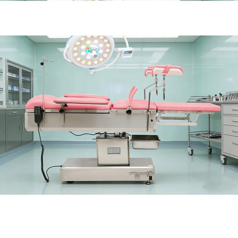 Electric Steel Metal Operating  Pull-Out Extension Retrac Basin for Gynecology   CE Certified