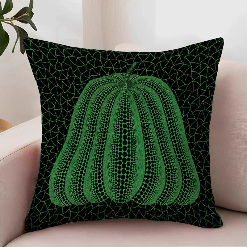 Decorative Pillow Cover for Living Room Cushions Y-Yayoi Kusama Art Pillowcases for Pillows 45x45 Pillowcase 40x40 Home Decor