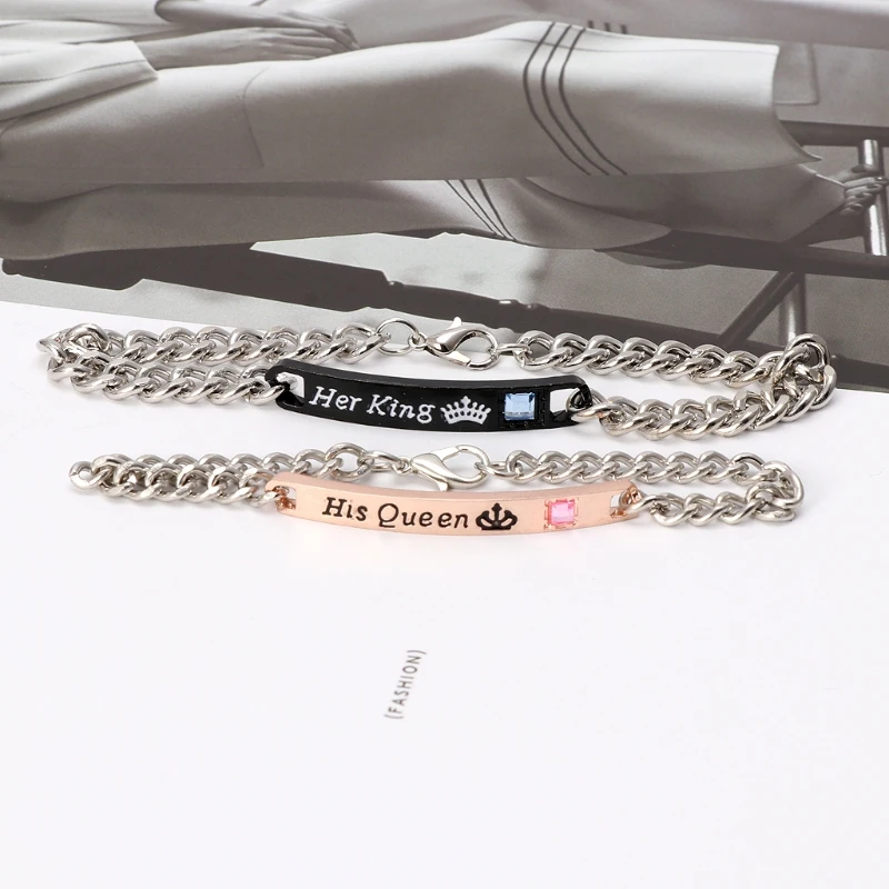 2pcs Fashion Couple Bracelets \