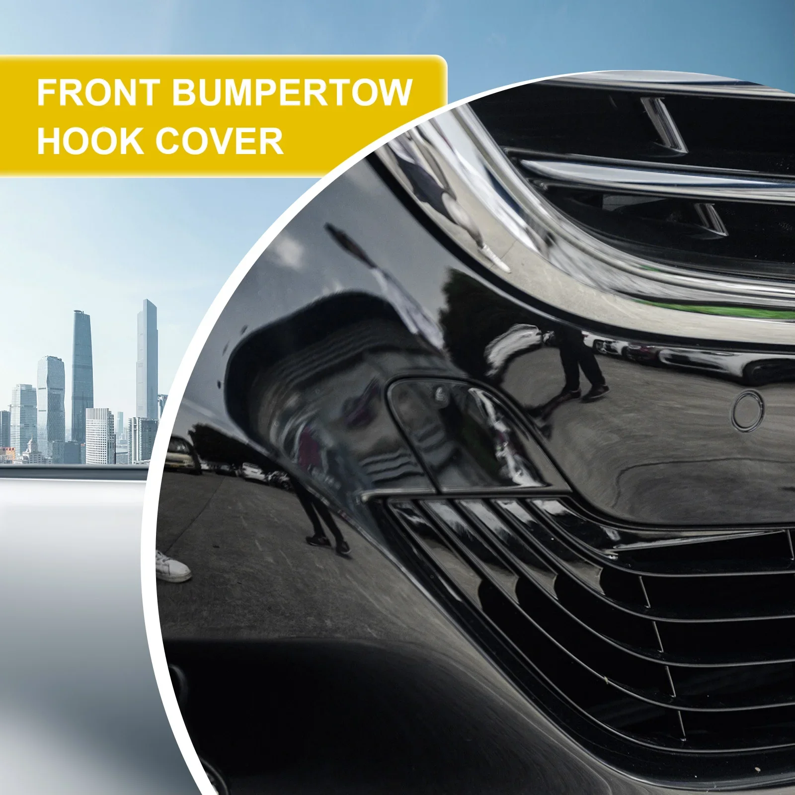 For Mercedes S W222 300 320 350 350d 400 400d 450 500 560 600 2014 2015 2016 2017 Front Bumper Tow Hook Cover Cap A2228850024