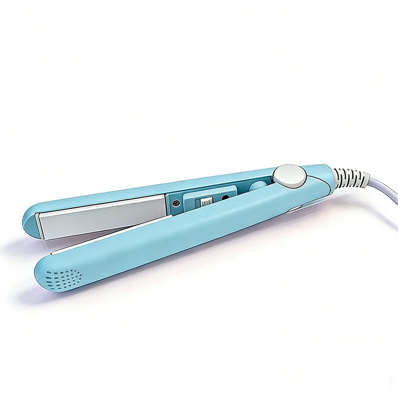 Neue Curling Eisen Mini Haarglätter Eisen Keramik Glättung Styling Werkzeuge Haar Curler Flache Eisen Bart Haarglätter