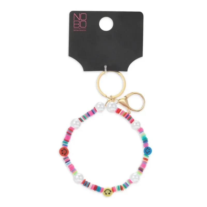 No Boundaries Women’s Multi-Color Beaded Keyring