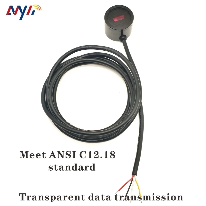 TTL  ANSI TYPE-2 C12.18 Standard IR Infrared  Optical Probe for Smart meter kWh Meters Data Reading