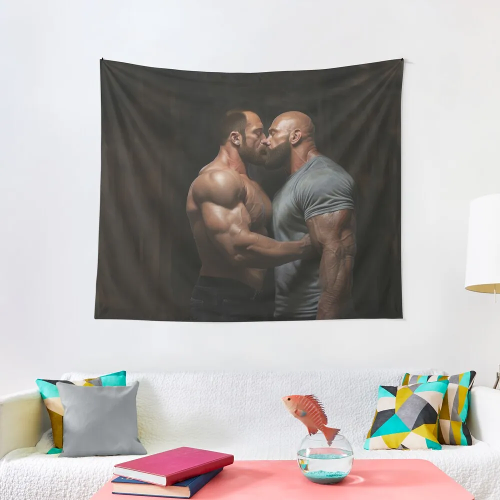 Muscle Bear Oil Painting Tapestry Room Decorations Decorative Wall Murals Things To The Room Tapestry