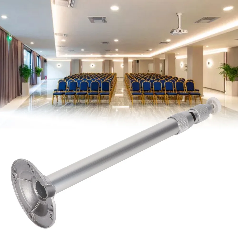 5kg Load Universal Projector Mount 1/4in Thread Extendable Height Projector Ceiling Mount 360° Adjustable