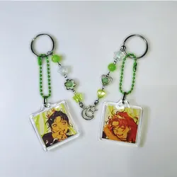 1 pcs The Guy She Was Interested in Wasn't a Guy at ALL Keychain (Ki ni Natteru Hito ga Otoko Janakatta)