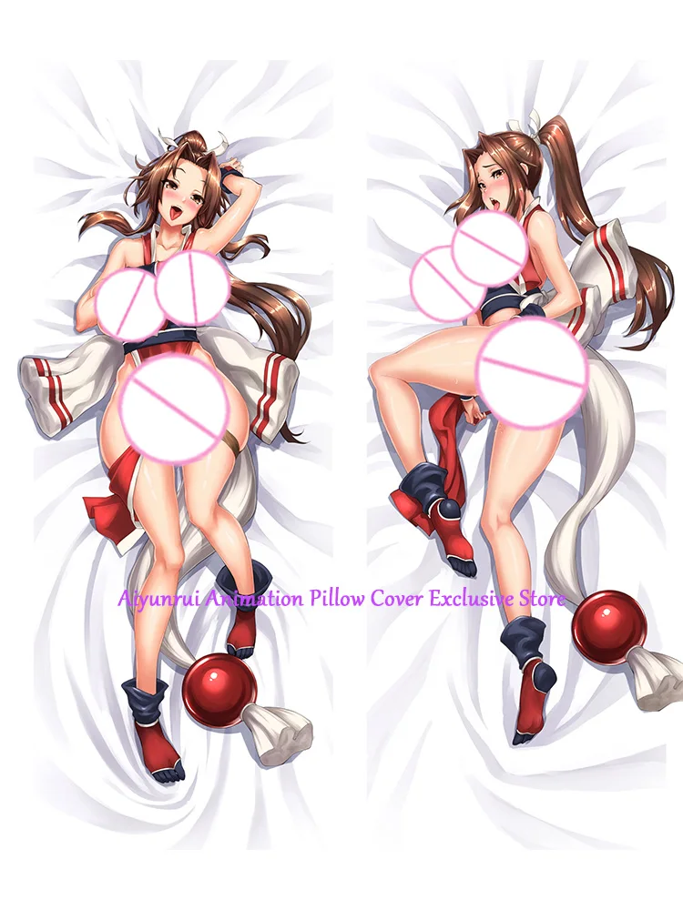 

Anime Pillow Cover Dakimakura Shiranui Mai 2 Side Printed Hugging Body Pillowcase Cushion Cover Bedding Decor