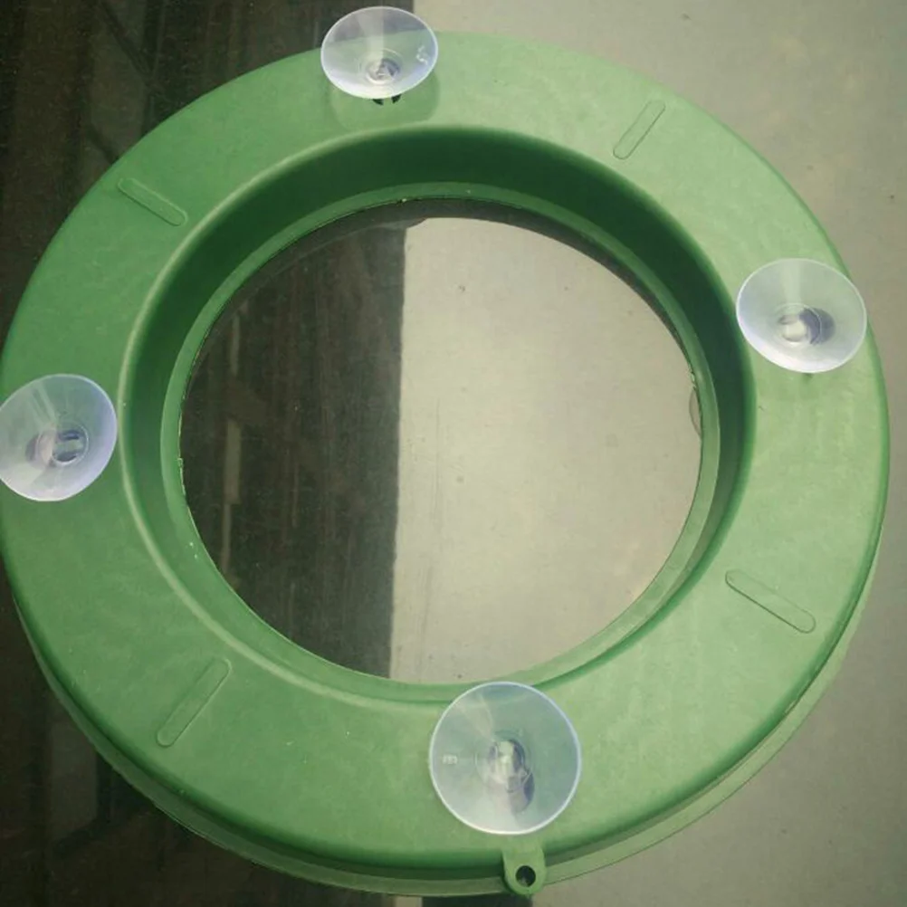 

Ring Suction Cup Garland Plastic Fixed Plate Wedding Use Car Body Decoration Tool(Green) wreath base wreath ring holder