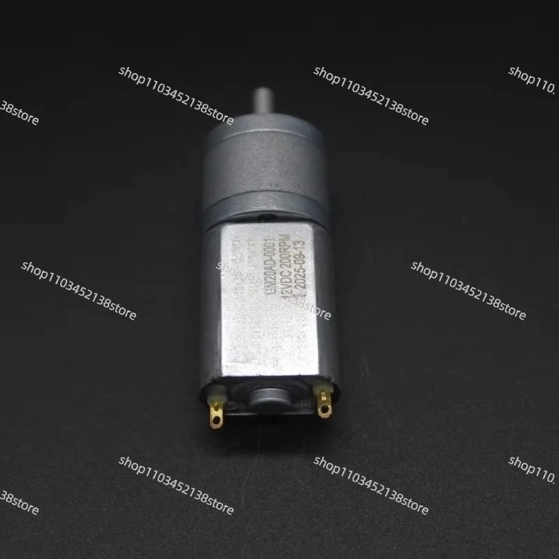 High Efficiency 20mm 6 Volt GM20 Ratio 1:195 Low Noise Micro DC Generator Humidifier Motor