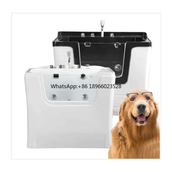 Pujia PJ-7312 hot sale bathing sink animal pool bathtub pet cleaning and grooming   SPA bathtub for cat and dog