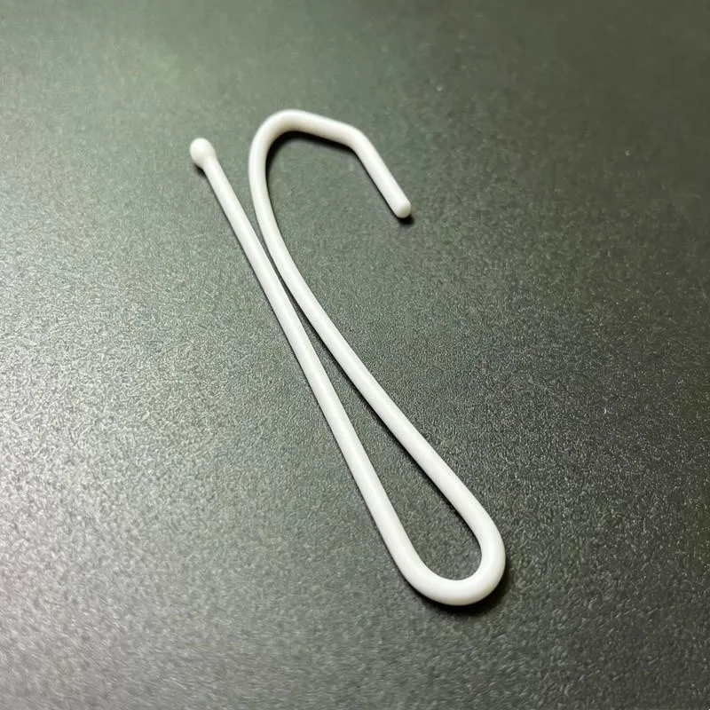 49 pcs Single Curtain Hooks, Silver Iron Material for Living Room Curtain Rod, Multipurpose, Versatile