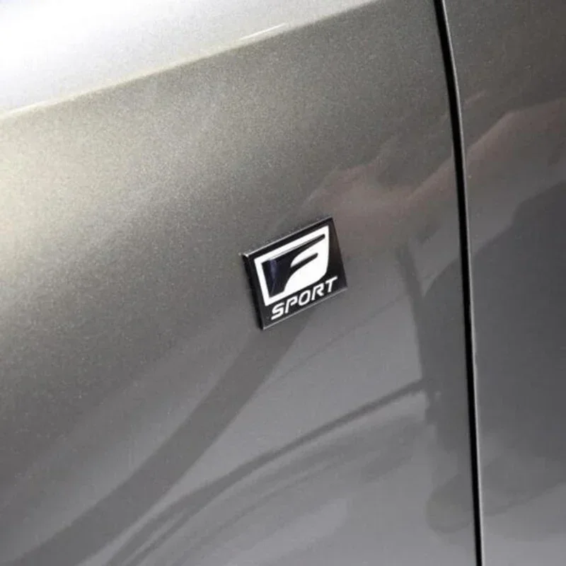 3D Metal Badge Decal Rear Trunk Emblem Sticker For F Sport Lexus IS ISF GS RX RX350 ES IS250 ES350 LX570 CT200 Car Stickers