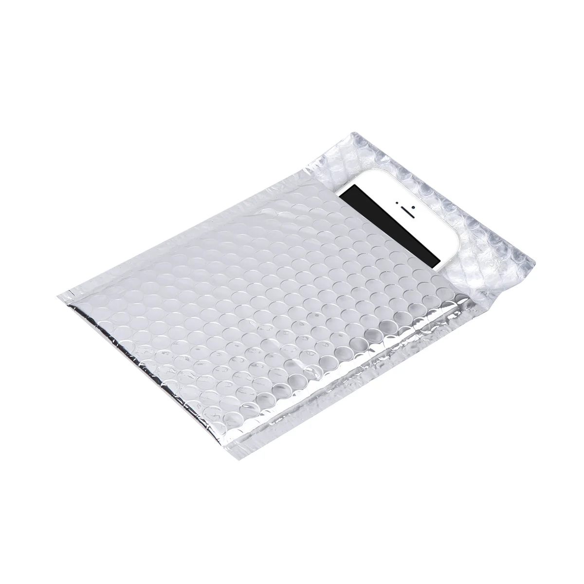 

28Pcs Silver Bubble Bag Heavy Duty Waterproof Transport Envelope with Strong Bubble Design for Safe Shipping and Product