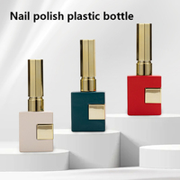 1pc/2pcs 10ml 11ml 13ml Empty Nail Polish Bottle Clear Nail Gel Paint Glue Container Nail Beauty Oil Bottles Art Nail Tools