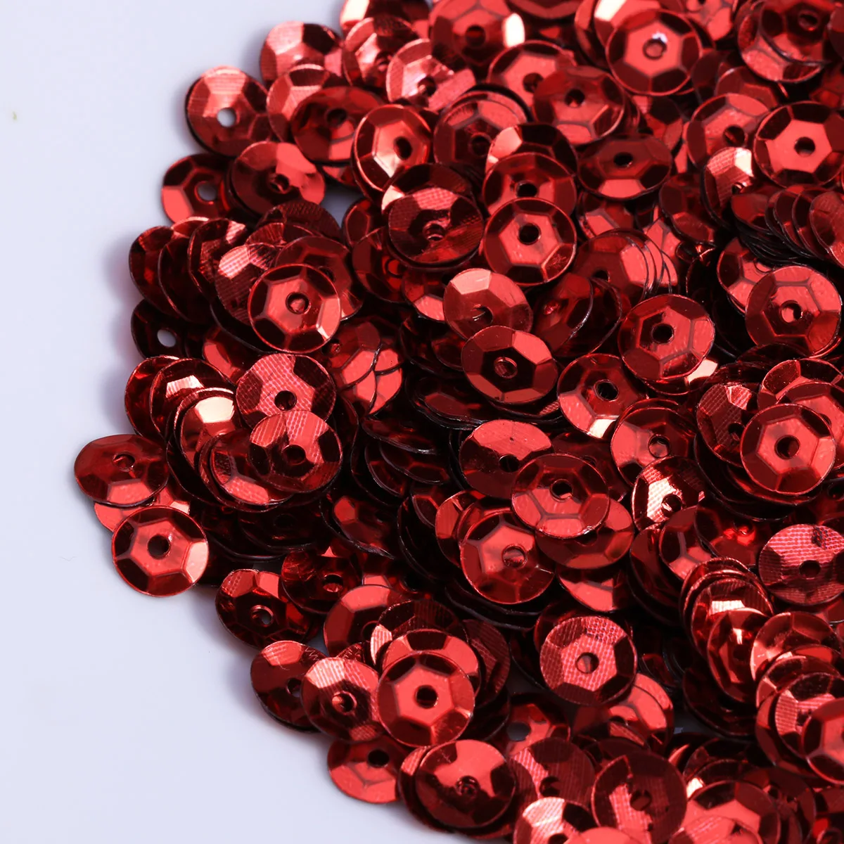 

1000Pcs 6mm Round Sequins Glittering Sparkling Craft Clothes Shoes Bag DIY Accessory Gold Sequins Garment Accessories