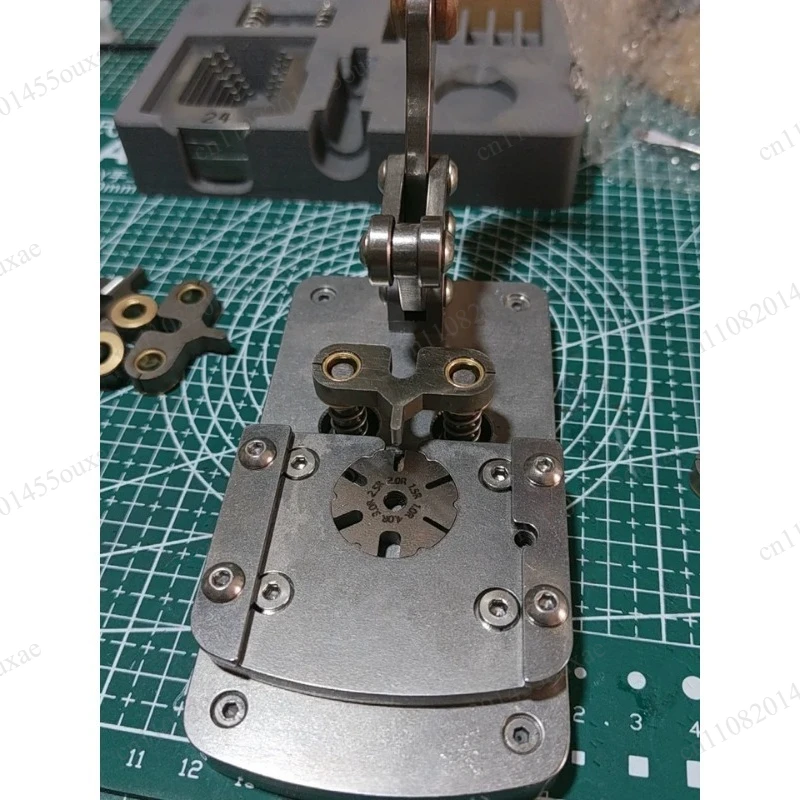 Multifunctional Leather Working Tools Hole Punch Sewing Press Skiving Grooving Creasing Edge Chisel For Watch Strap Processing