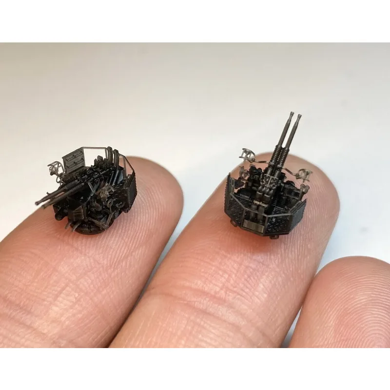 Bunker Studio 1/350 WS35016  USN 40mm Twin Bofors Gun 3D print sets(4 pcs)Late