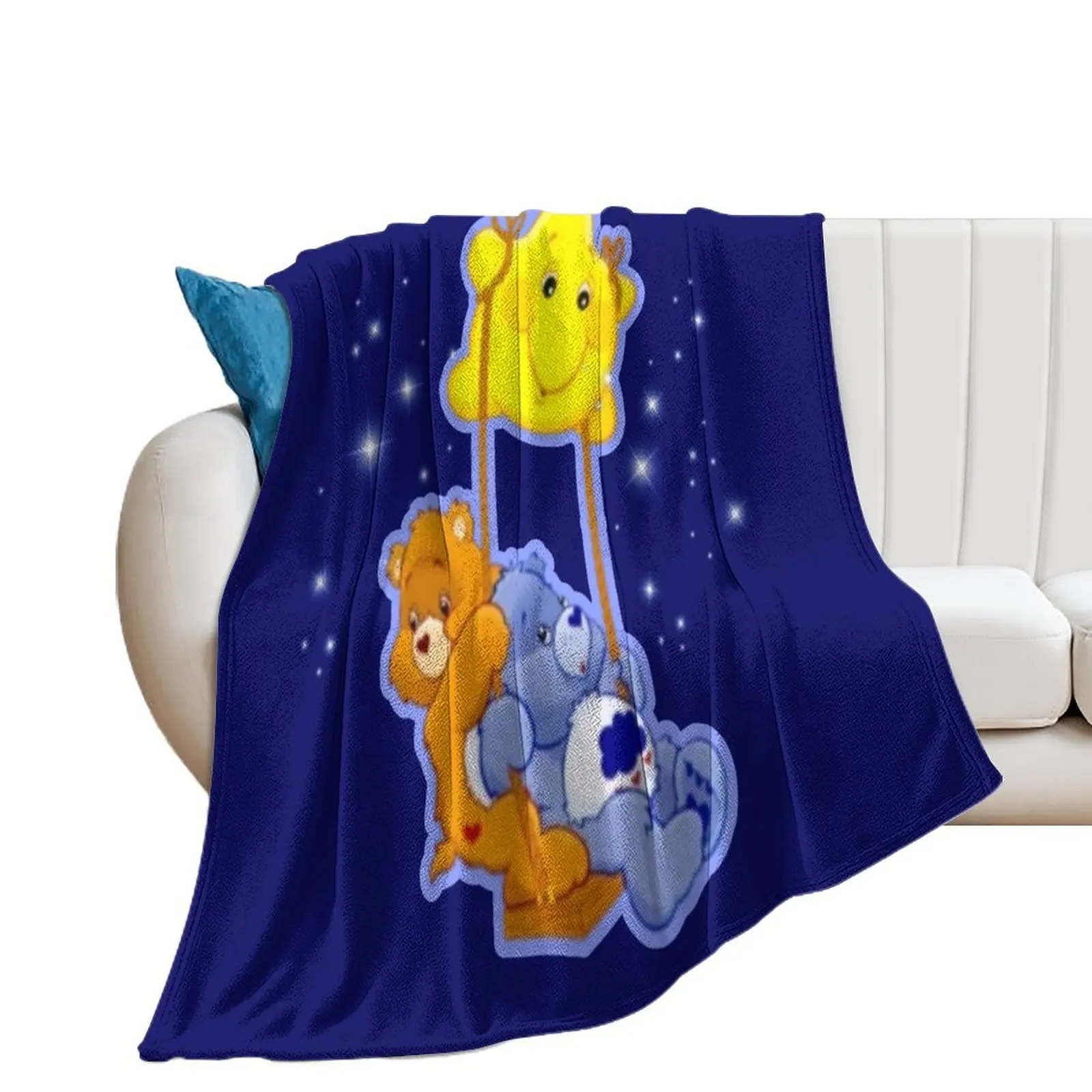 

Y2K aesthetics Mlp friends cloud swing Throw Blanket Sofa Quilt for sofa manga Blankets