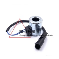 XCMG XE60/80/85 solenoid valve coil spool travel speed shift (fast/slow) pilot safety lock coil excavator parts