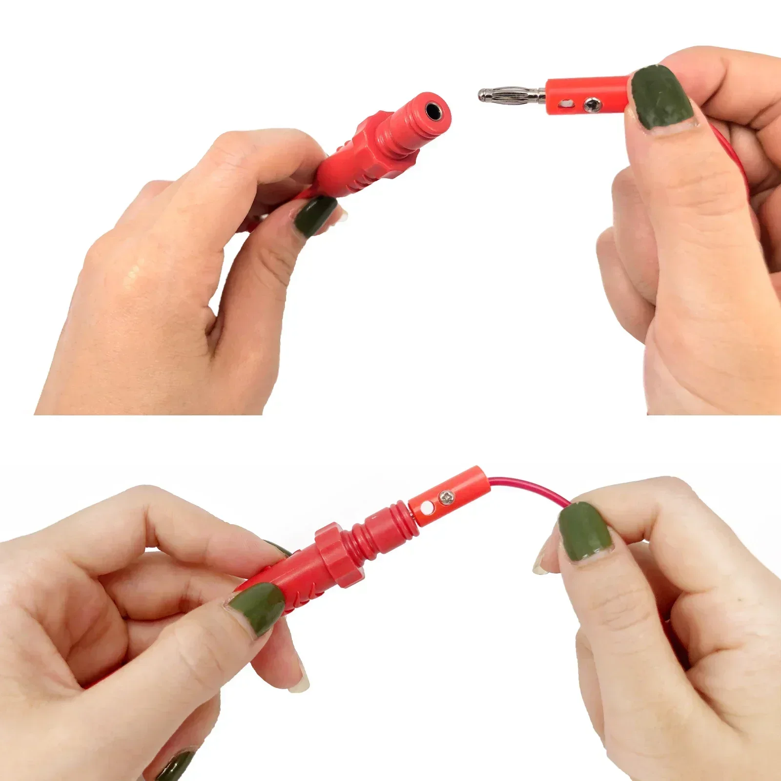 safety Test Clip Insulation Piercing Probes Clip Piercing Test Clip   For Car Circuit Detection Diagnostic Tool  test Clip Cable