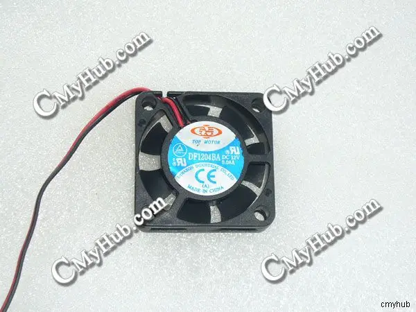 For TOP MOTOR DF1204BA DC12V 0.08A 4010 4CM 40MM 40X40X10MM 2pin Cooling Fan DF1204BA